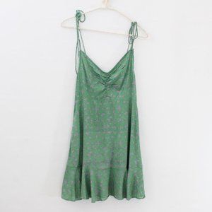 Free People Caught Up Floral Printed Slip Dress